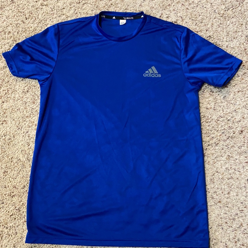 Brand new Adidas Climalite royal blue workout tee!